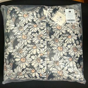 Northwest Daisy Quilted Hoodie